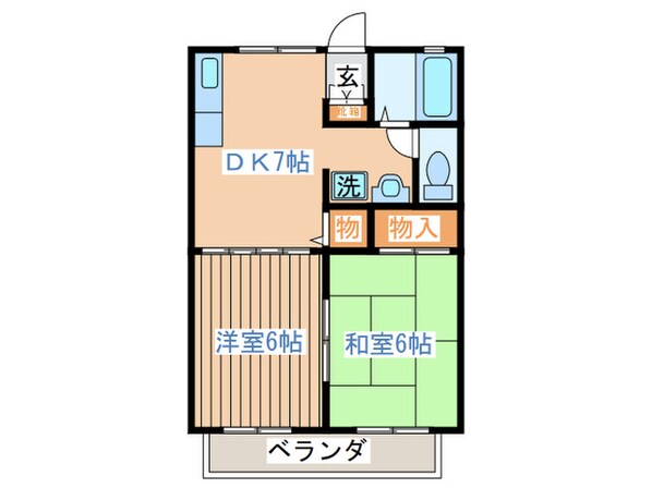 Ｐｒｉｍａｖｅｒａの物件間取画像